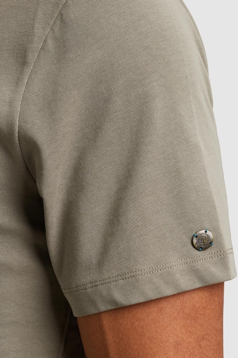 Cast Iron short sleeve r-neck regular fit si